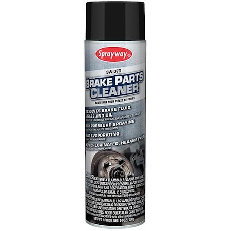 Brake Parts Cleaner Low VOC-Non-chlorinated, 20oz, 12PK